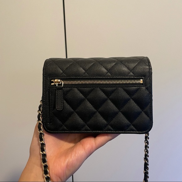 Chanel mini wallet on chain woc - Picture 4 of 10